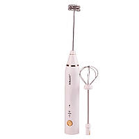 Капучинатор Sokany SK-1772 акумуляторний Білий