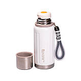 Термос Enjoy з нержавіючої сталі 600 мл білий HP-14-9W, фото 3