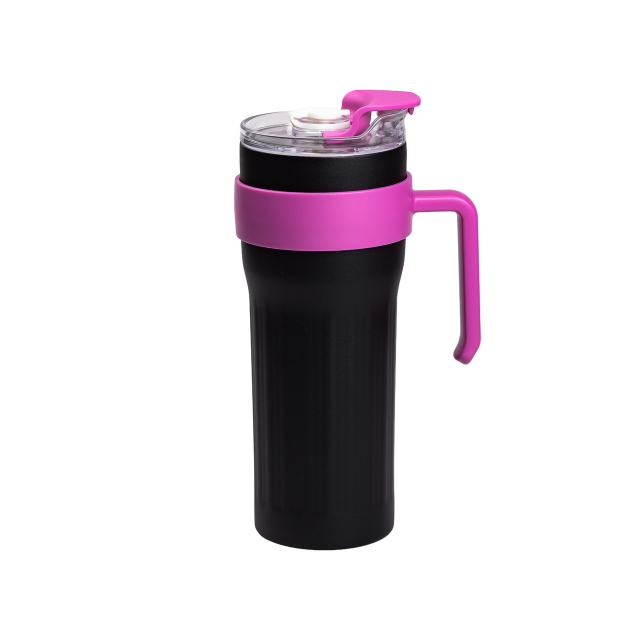 Термочашка Big Mac 1,2 л з трубочкою чорна HP-14-24B, фото 1