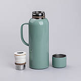 Термос Vacuum з датчиком температури на 820 мл м'ятний HP-14-55M, фото 4