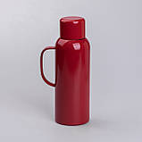 Термос Vacuum з датчиком температури на 820 мл червоний HP-14-55R, фото 2