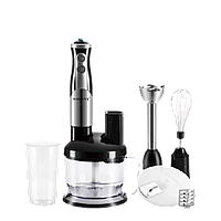 Блендер із чашею занурювальної Sokany 8 в 1 ручний з насадками потужний 700 Вт портативний універсальний міксер SK50118