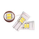 Комплект світлодіодних ламп NAPO LED T10-5630-6smd-Ceram W5W T10 колір світіння білий 10 шт, фото 4