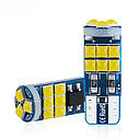 Комплект світлодіодних ламп NAPO LED T10-3030-15smd W5W T10 колір світіння білий 2 шт, фото 3