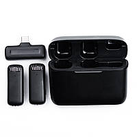 Петлічка для телефону бездротова набір 2 шт блютуз мікрофон петличний з шумозаглушенням HP176096