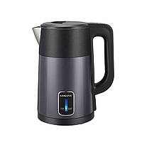 Електрочайник з автоматичним вимкненням 2,5 л Sokany побутовий 1500 Вт SK-09017G