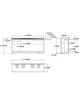 Настінний/вбудований декоративний електрокамін для дому, Aflamo Unique PRO 100, фото 2
