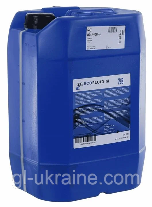 Трансмісійна олива ZF EcoFluid M, 20л (0671.090.384)