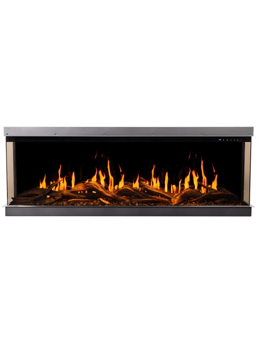 Настінний/вбудований декоративний електрокамін для дому, Aflamo GOLD 152