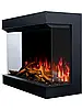 Вбудований декоративний електрокамін для дому Aflamo Superb 3D 80 см, фото 6