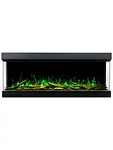 Вбудований декоративний електрокамін для дому, Aflamo Superb 3D 140, фото 5