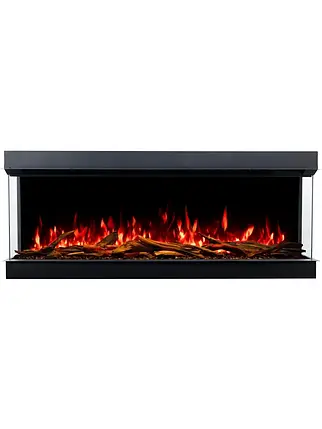 Вбудований декоративний електрокамін для дому, Aflamo Superb 3D 160, фото 1