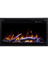 Вбудований декоративний електрокамін для дому, Aflamo 3D 45х90, фото 5