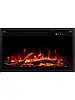 Вбудований декоративний електрокамін для дому, Aflamo 3D 45х90, фото 8