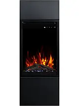 Класичний підлоговий електрокамін обігрівач з порталом AFLAMO MILOS 40 Білий і Чорний + 3D 60х40, 40 см, фото 2