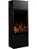 Класичний підлоговий електрокамін обігрівач з порталом AFLAMO MILOS 40 Білий і Чорний + 3D 60х40, 40 см, фото 7