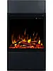 Класичний підлоговий електрокамін обігрівач з порталом AFLAMO MILOS 60 Білий і Чорний + 3D 60х40, 60 см, фото 7
