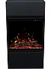Класичний підлоговий електрокамін обігрівач з порталом AFLAMO MILOS 60 Білий і Чорний + 3D 60х40, 60 см, фото 8