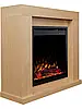 Класичний підлоговий електрокамін обігрівач з порталом AFLAMO JOLO Дуб + 3D 60x60, 100 см, фото 8