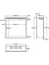 Класичний підлоговий електрокамін обігрівач з порталом AFLAMO JOLO Дуб + 3D 60x60, фото 3