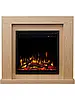 Класичний підлоговий електрокамін обігрівач з порталом AFLAMO JOLO Дуб + 3D 60x60, фото 6