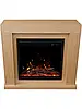 Класичний підлоговий електрокамін обігрівач з порталом AFLAMO JOLO Дуб + 3D 60x60, фото 7
