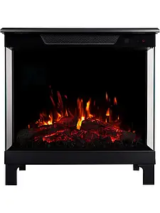 Окремо стоячий електрокамін декоративний з обігрівом AFLAMO TOWER 46 см