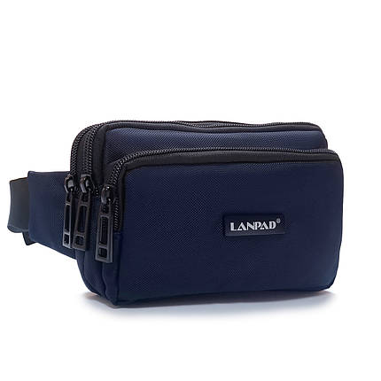 PODIUM Сумка Чоловіча На пояс нейлон Lanpad 35007 blue, фото 1