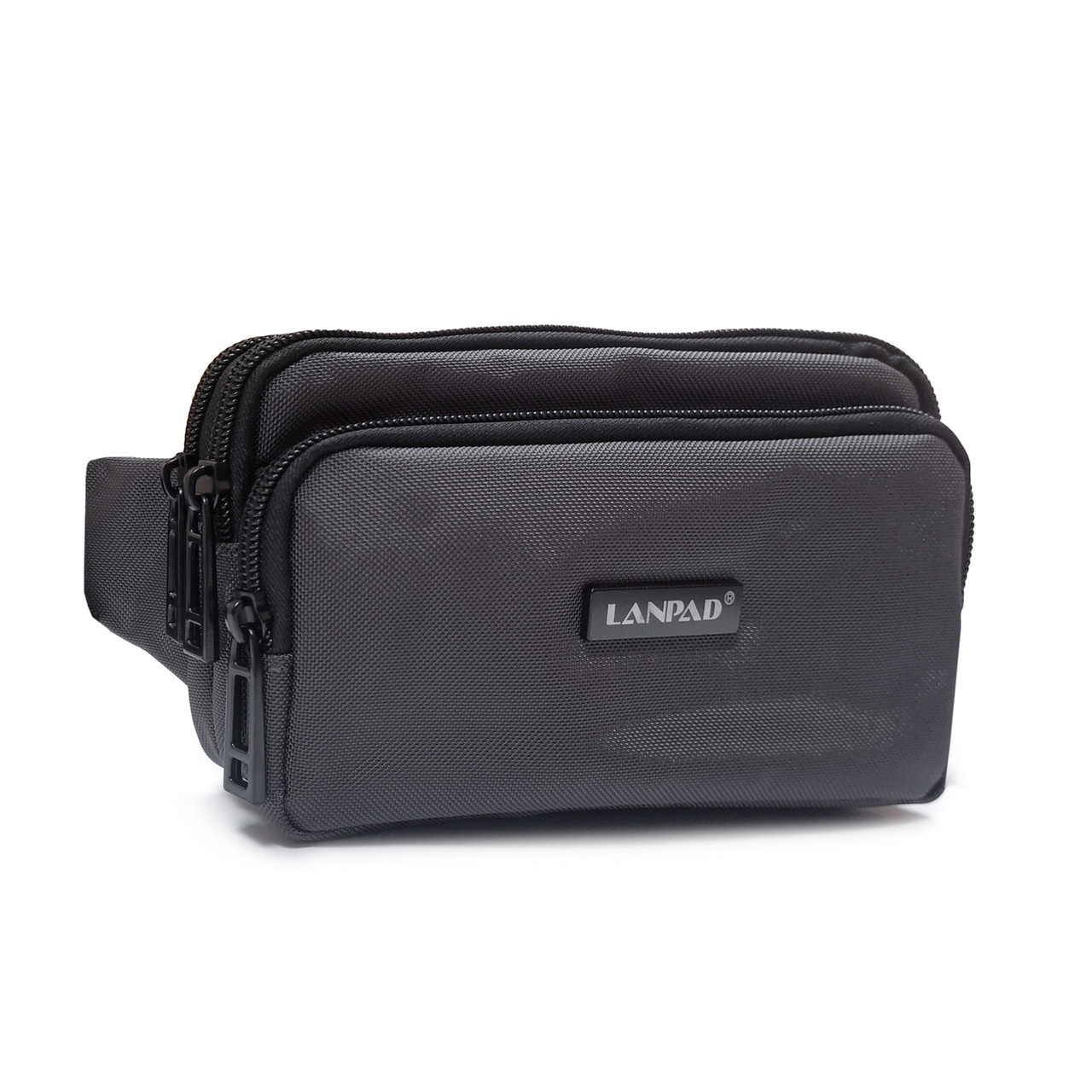 PODIUM Сумка Чоловіча На пояс нейлон Lanpad 35007 gray
