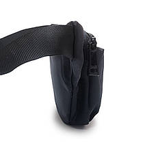 PODIUM Сумка Чоловіча На пояс нейлон Lanpad 35008 black, фото 6