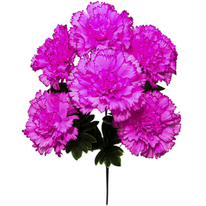 Штучні квіти букет гвоздики, 50см, фото 1