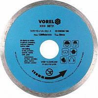 Диск алмазний по плитці Vorel 115x22.2x1.6 (08731)