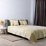 Покривало ТЕП "VELOUR" 150*210 см  (Бежевий/Ромб прямий), фото 8