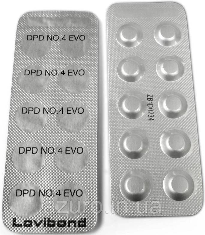 Таблетки Lovibond DPD No4 EVO