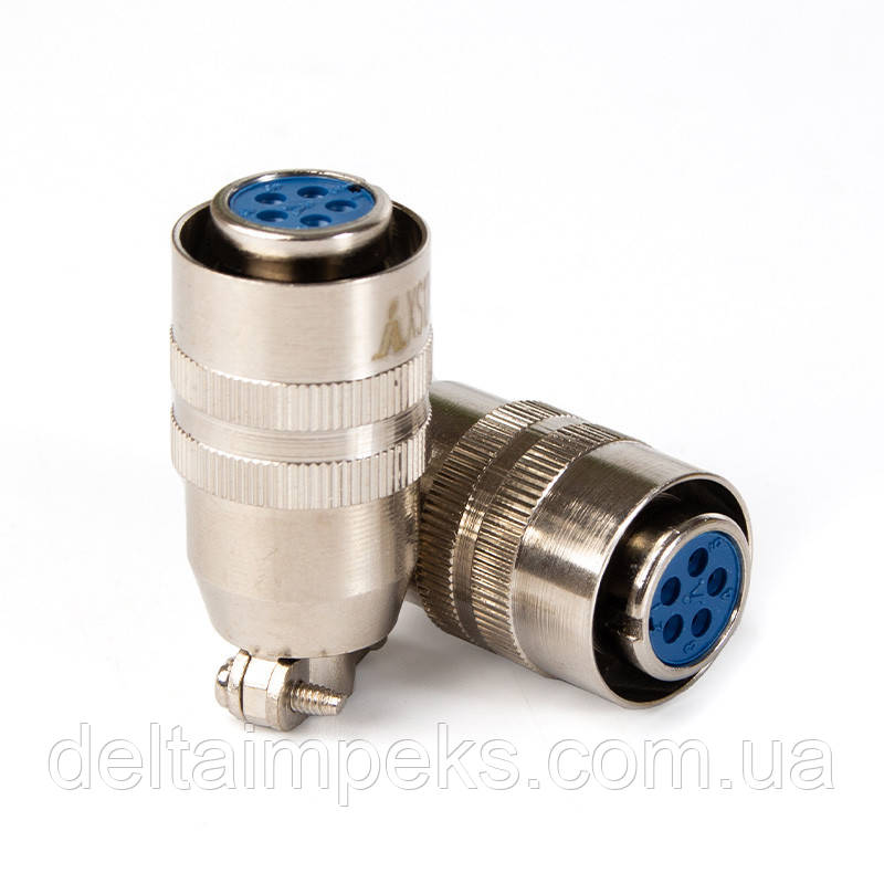 Роз'єм п'ятиполюсний кабельний XS12 K5M (гнедо) Welding Dragon