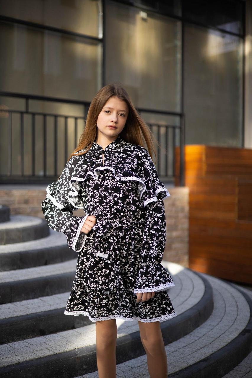 Сукня ФРАНЦЕСКА чорна, фото 1