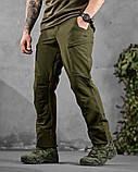 Літній польовий костюм Soldier олива – футболка поло та штани тувей ДЛ6407 ТМ, фото 4