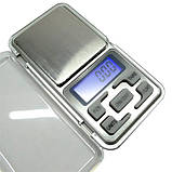 Ваги ювелірні кишенькові електронні до 200г, 0.01г точність, MX-461, фото 3