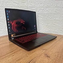 Б/в Ігровий ноутбук Б-клас MSI GF65 Thin 9SEXR 15.6" 1920x1080| i7-9750H| 16GB RAM| 512GB SSD NVMe| RTX 2060 6GB, фото 3