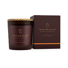 Ароматична свічка, From the Island, Гарячий апельсин, 250 мл