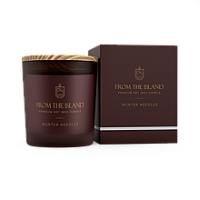 Ароматична свічка, From the Island, Зимові Голочки, 250 мл