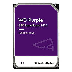 Накопичувач HDD SATA 1.0TB WD Purple 5400rpm 64MB (WD11PURZ)