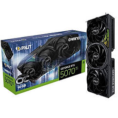Відеокарта GF RTX 5070 Ti 16GB GDDR7 GamingPro OC Palit (NE7507TS19T2-GB2031A)