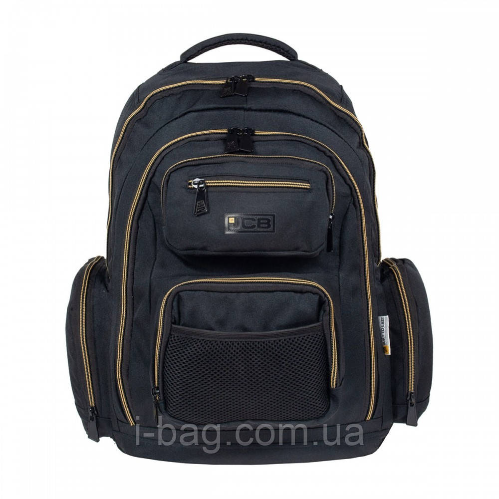 Рюкзак текстильний JCB BP22 (Black/Yellow)