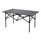 Стол для пикника раскладной туристический 95х55х50 см стол походный для отдыха на природе Чорний