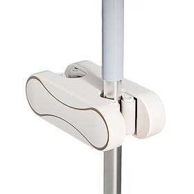 Тримач-органайзер для швабри та щіток / фіксатор для швабр та щіток White (16483)