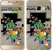 Чехол на Samsung Galaxy C5 C5000 Minecraft 6 "3330u-301"