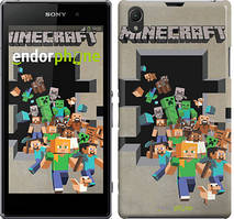 Чехол на Sony Xperia Z1 C6902 Minecraft 6 "3330c-38"