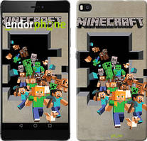 Чехол на Huawei Ascend P8 Minecraft 6 "3330u-123"