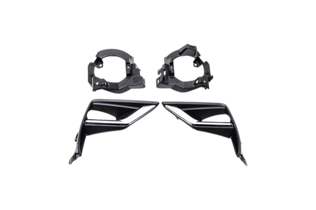 Вставки під протитуманки  2 шт  2017-2025  для Toyota Land Cruiser Prado 150